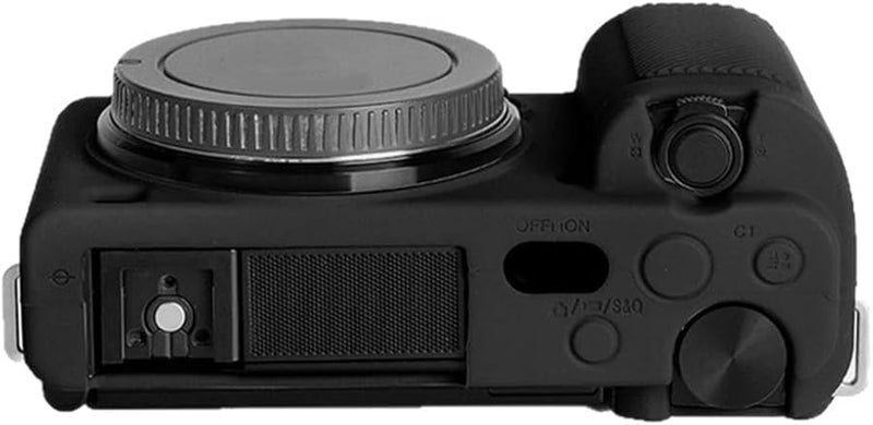 Blue Silicone Cover Case For Sony ZVE10 Vlog Camera With Slip Proof Design And Flip Screen - Image 5