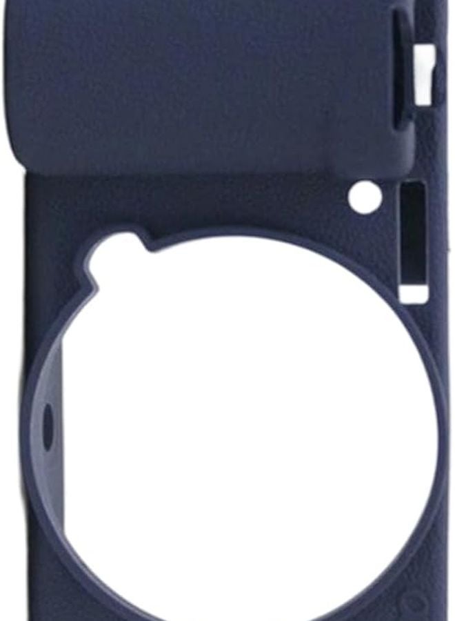 Blue Silicone Cover Case For Sony ZVE10 Vlog Camera With Slip Proof Design And Flip Screen - Image 1