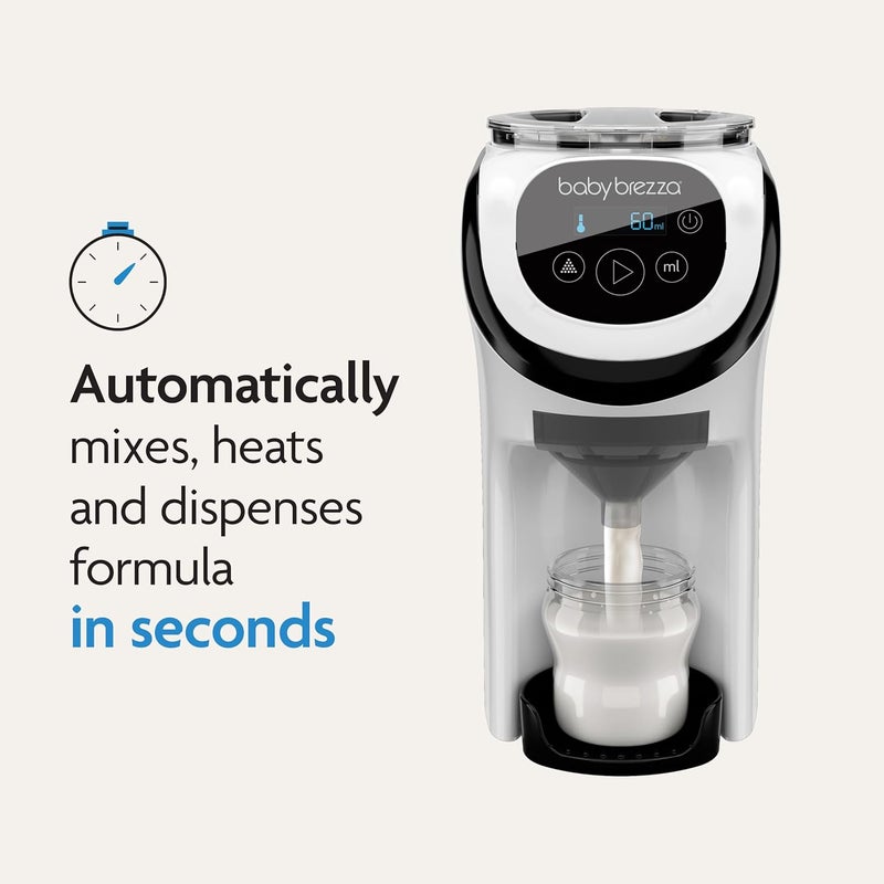 Formula Pro Mini Baby Formula Mixer Machine Fits Small Spaces and is Portable for Travel– Bottle Makers Makes The Perfect Bottle for Your Infant On The Go, White - Image 2
