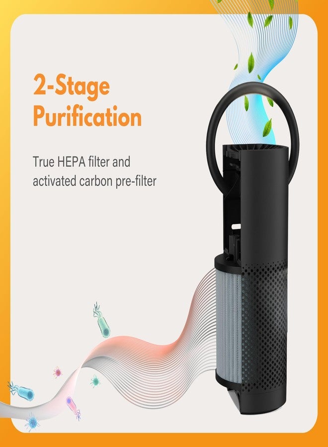 Filter-Monster.com Filter-Monster Filter Bundle Compatible with Pure Enrichment PureZone PEPERSAP Portable Air Purifier Mini and PEPERSFIL Filter, 1 HEPA Filter - Image 4