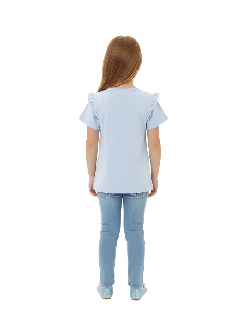 Bidani Frozen Wonder Blue shirt - Image 3