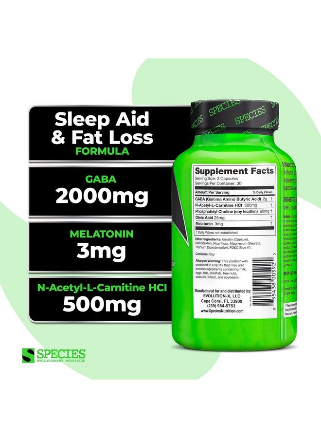 Species Nutrition Somalyze Stimulant Free, Appetite Suppressant with GABA and Melatonin, Gluten Free Caps, 90 Capsules - Image 3