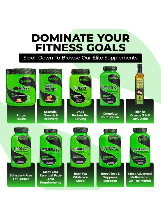 Species Nutrition Somalyze Stimulant Free, Appetite Suppressant with GABA and Melatonin, Gluten Free Caps, 90 Capsules - Image 5