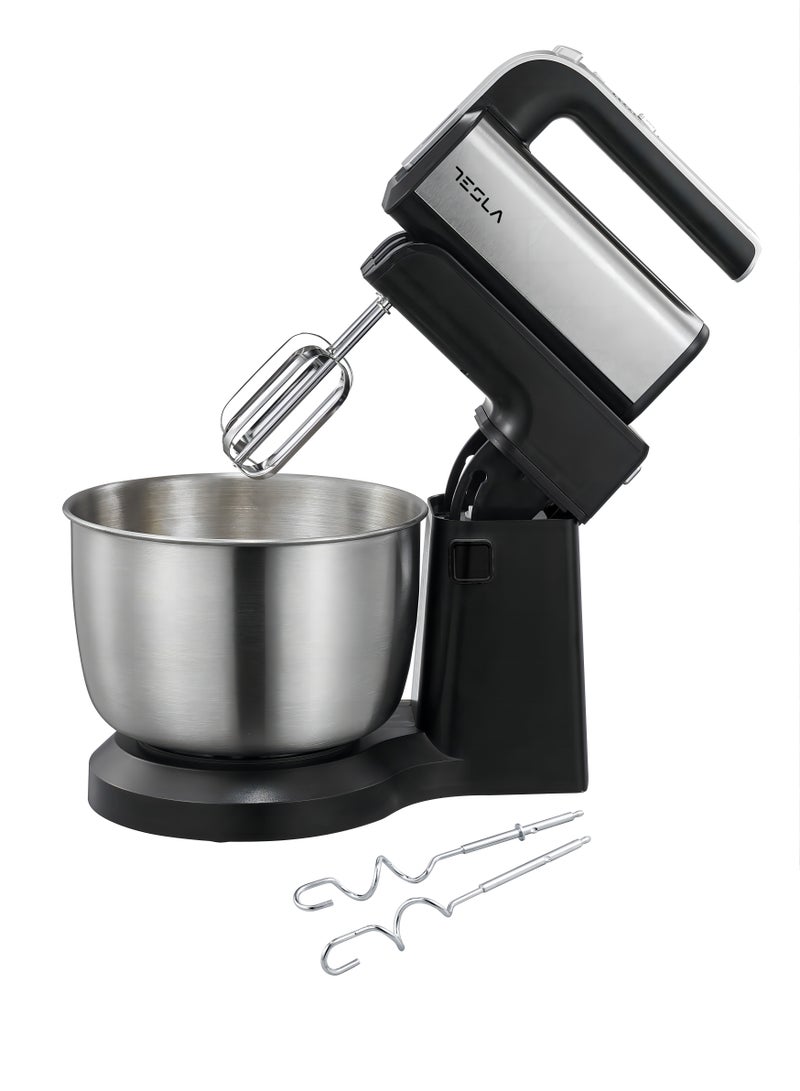 تسلا مضرب بالعجان 300 وات 3 لتر TSL-SM700 سلفر - Image 2