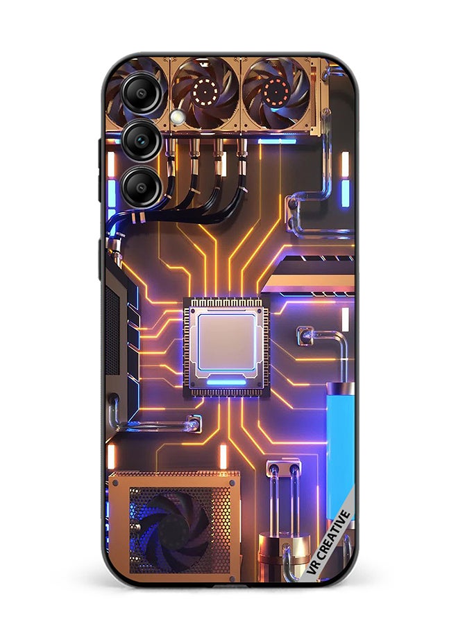 VR CREATIVE Protective Case Cover For Samsung Galaxy A15 5G/A15 Server Design Multicolour - Image 1