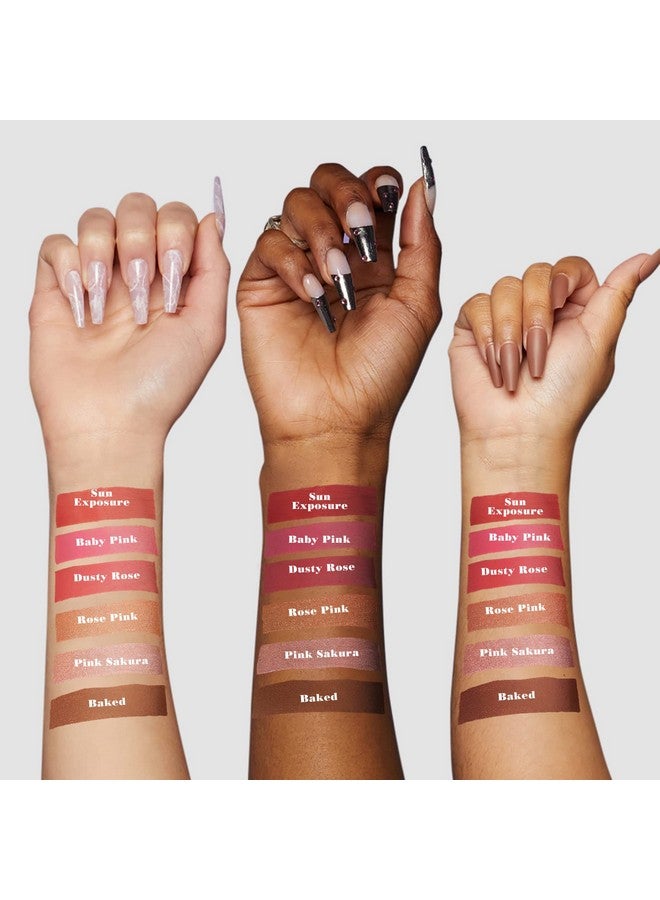 KIMUSE Cream Contour Stick Duo Cream Blush Stick & Bronzer Shaping Stick Creamy & Pigmented Long Lasting & Vegan Face Make Up Sticks  - Image 4