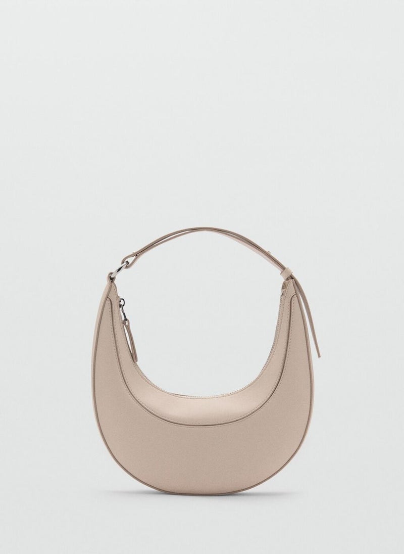 MANGO Oval Shoulder Bag  - Image 1