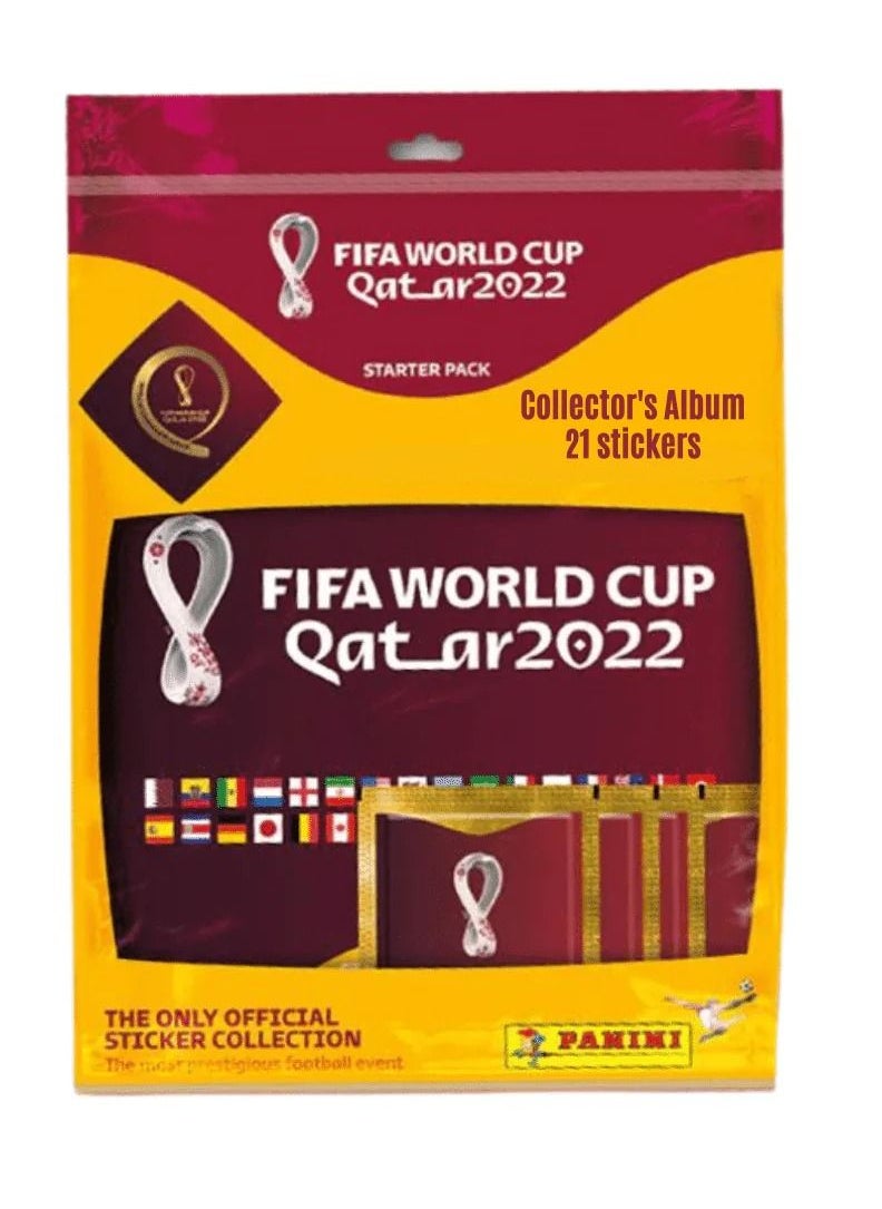 Panini - FIFA World Cup Qatar 2022 Sticker Album with 21 Stickers - Image 1