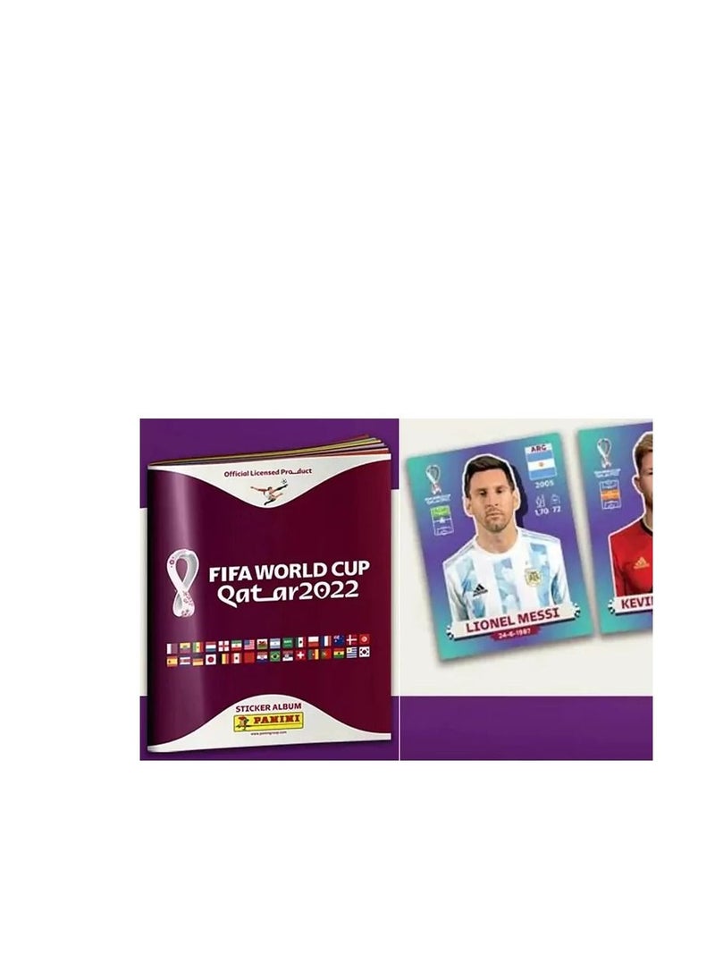 Panini - FIFA World Cup Qatar 2022 Sticker Album with 21 Stickers - Image 1