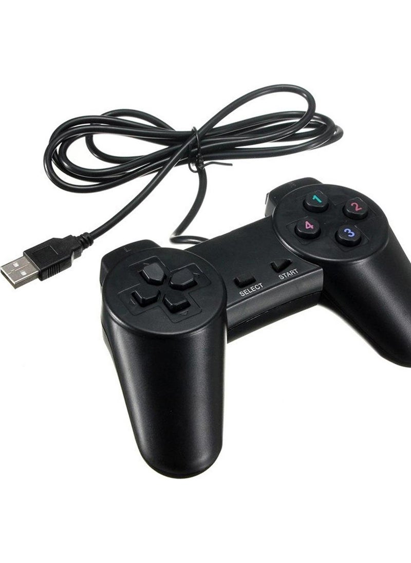 Eyepc Dual Shock PC Game Pad Wired Joystick PC PS3 PS4 Compatible 