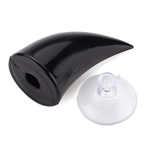 SELVIKE Devil's Helmet Horn with Suction Rubber Pad for All Bikes and Motorcycles (Pack of 2) (Black) - Image 5