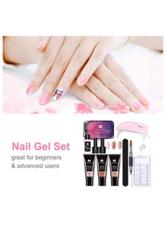 Nee Jolie Nail polish set  nail polish finish and undercoat LED nail polish set Nail art introduction set Nail enhancement tool set salon nail tool set  - Image 2