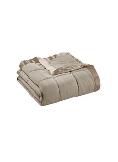 Madison Park Windom Down Alternative Blanket, Premium 3M Scotchgard Moisture Wicking Treatment, Lightweight and Soft Bed Cover For Summer, Satin Trim, Brown Twin - pzsku/Z82E008F1D221E3DD9CE7Z/45/_/1693489512/fbe9c074-4d2d-4613-bf33-531e262a4aa4