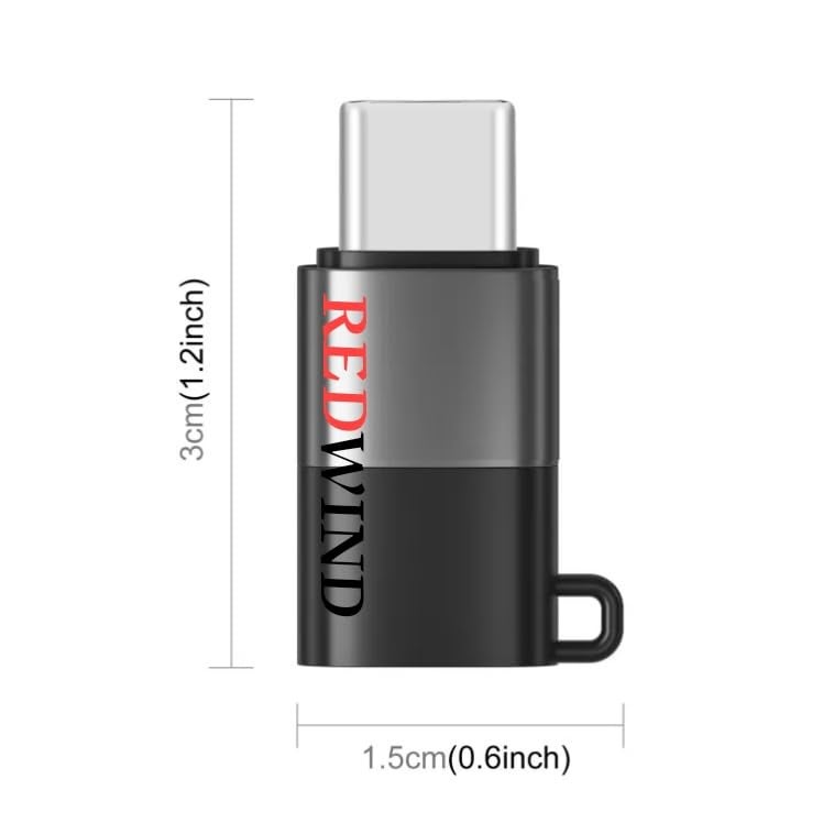 REDWIND [Apple MFi Certified Type-C Male to Lightning Female 65W PD Fast Charging & Data Sync Adapter Anti-Lost Multi Colour Deisgn Compatible with iPhone 16/15 Pro/Plus/ProMax/iPad Samsung One Plus - Image 4