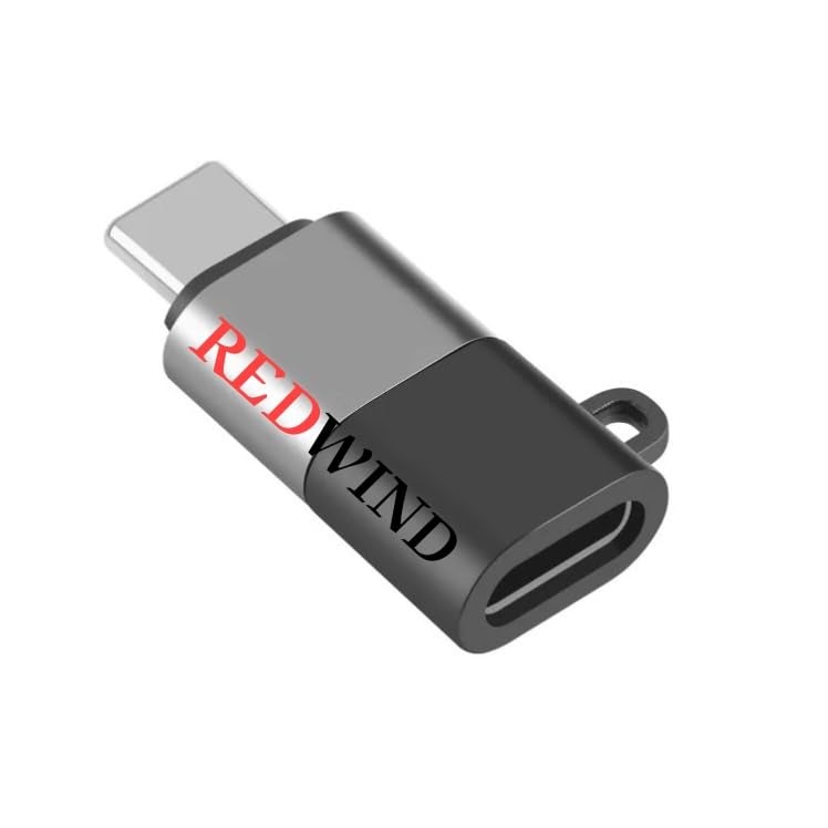REDWIND [Apple MFi Certified Type-C Male to Lightning Female 65W PD Fast Charging & Data Sync Adapter Anti-Lost Multi Colour Deisgn Compatible with iPhone 16/15 Pro/Plus/ProMax/iPad Samsung One Plus - Image 1