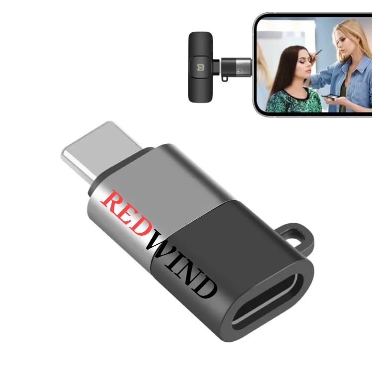 REDWIND [Apple MFi Certified Type-C Male to Lightning Female 65W PD Fast Charging & Data Sync Adapter Anti-Lost Multi Colour Deisgn Compatible with iPhone 16/15 Pro/Plus/ProMax/iPad Samsung One Plus - Image 3