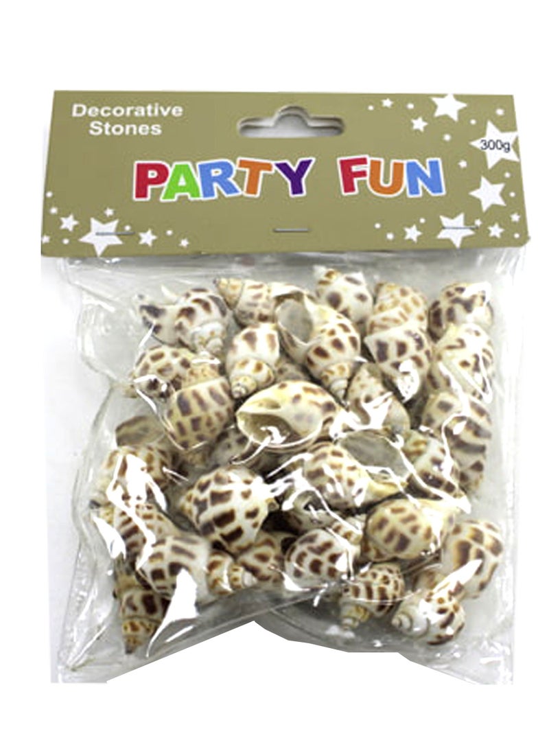 PARTY FUN زينة قواقع متعددة الألوان - 100 جرام لكل عبوة - Image 2