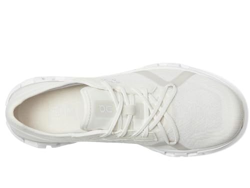 On Women's Cloud X 4 AD Sneaker, White/Wolf, 8 - Image 2