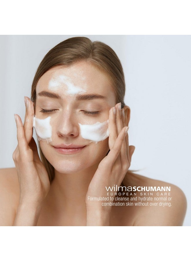 WILMA SCHUMANN Balancing Gentle Face Cleanser Milk Daily Hydrating Facial Cleanser For Normal And Combination Skin Milk Face Wash 7Oz/210Ml Luxury Skin Care - Image 3