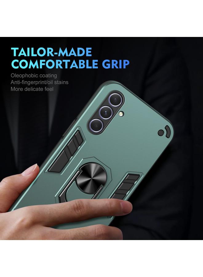 S-TOP Case For Samsung Galaxy A55 Shockproof Metal Ring Holder Phone Case - Image 5
