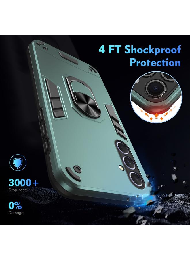 S-TOP Case For Samsung Galaxy A55 Shockproof Metal Ring Holder Phone Case - Image 4