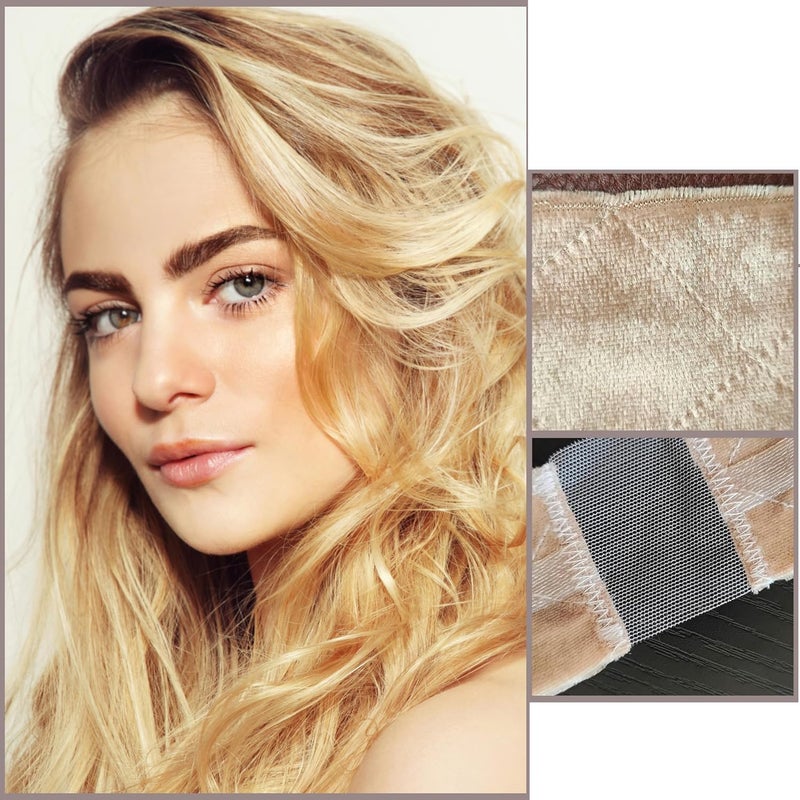 Ritzkart 10Inch Adjustable Velvet Lace Wig Grip Band for NonSlip Security Ensuring Your Lace Front Wigs Stay Perfectly in Place All Day Long Skin - Image 4