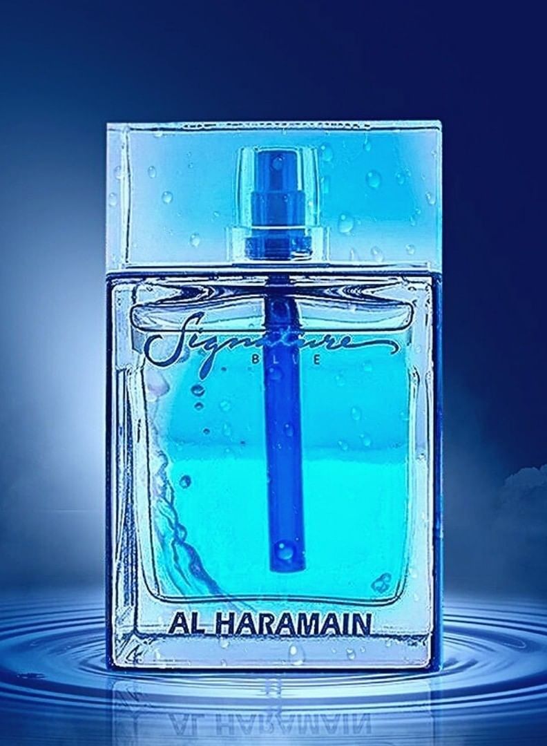 Al Haramain Signature Blue Spray 100ML for Men - Image 4