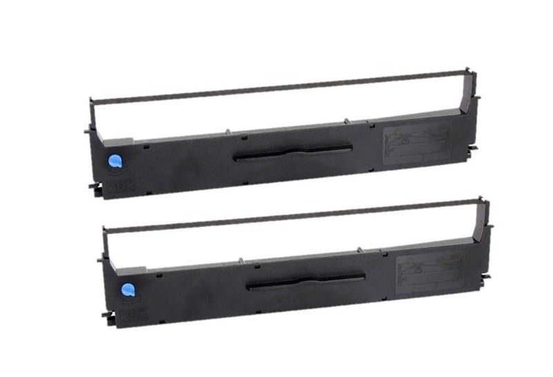 LQ-310 Ribbon Cartridge Compatible Ribbon Cartridge for Epson LQ 310 / LX 310 Epson Dot Matrix Printer (2pc) - Image 1
