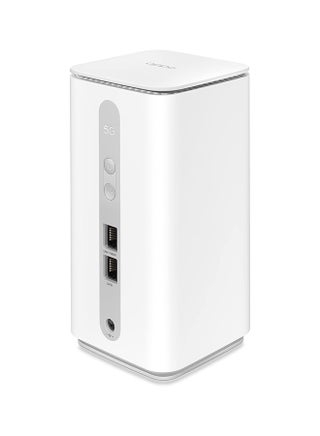 راوتر 5G CPE T1a مع فتحة Sim LTE Cat20 WiFi Hotspot Wi-Fi 6 AX1800، سرعة تصل إلى 4.07 جيجابت في الثانية، 4X4 MIMO، توصيل ما يصل إلى 32 جهازًا أبيض لون أبيض - view 4