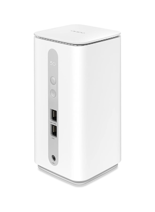 OPPO 5G CPE T1a Router With Sim Slot LTE Cat20 WiFi Hotspot Wi-Fi 6 AX1800, Up to 4.07Gbps, 4X4 MIMO, Connect up to 32 Devices White - Image 4