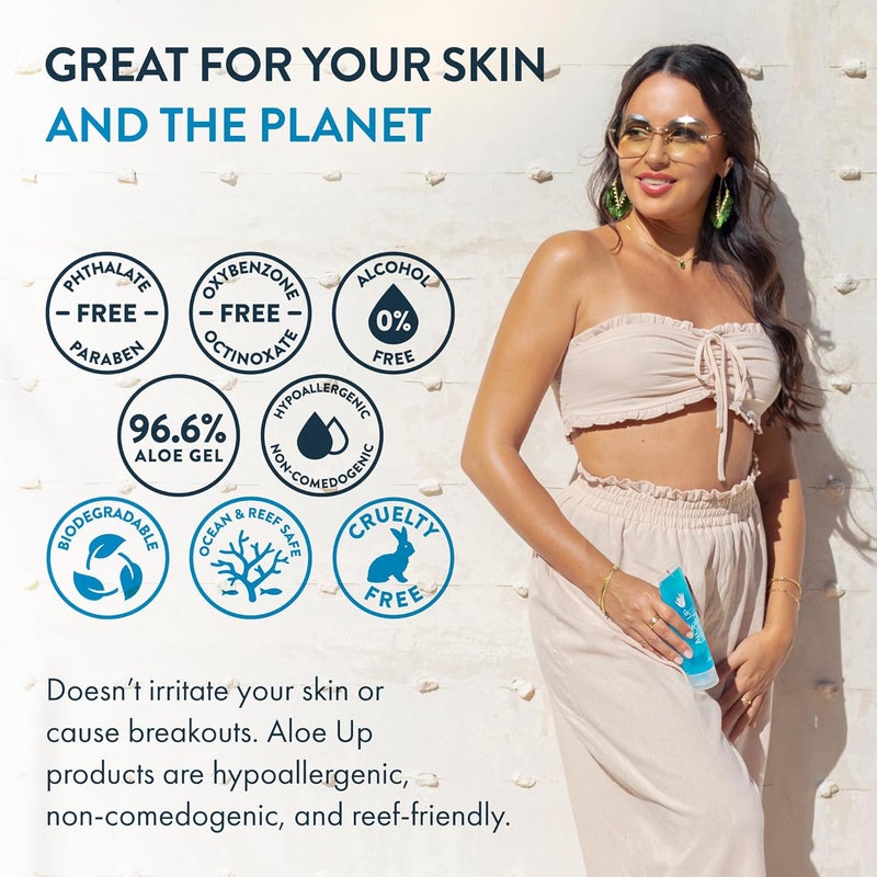 ALOE UP Aloe Ice Sunburn Relief Jelly 4oz - Image 4