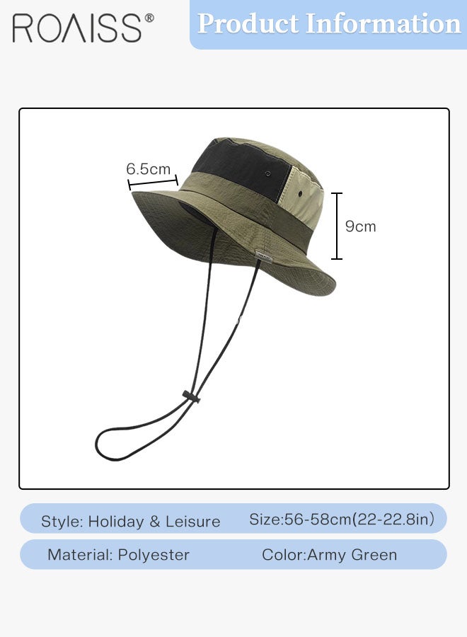 رويس قبعة دلو واقية من الشمس خفيفة الوزن وقابلة للحمل للنساء، حماية من الشمس UPF50+، قبعة شمس قابلة للتهوية، مناسبة للتخييم في الهواء الطلق وصيد الأسماك والمغامرات سريعة الجفاف ومقاومة للماء والمشي لمسافات طويلة - Image 3