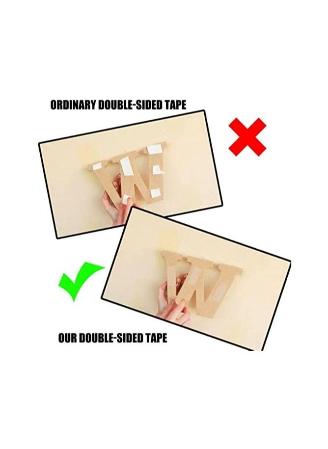 Spaceshoop Multifunctional Double Sided Tape Reusable Double Sided Mounting Tape Reusable Strips Wall Tape Sticky Strong Transparent Tape Sign  - Image 2
