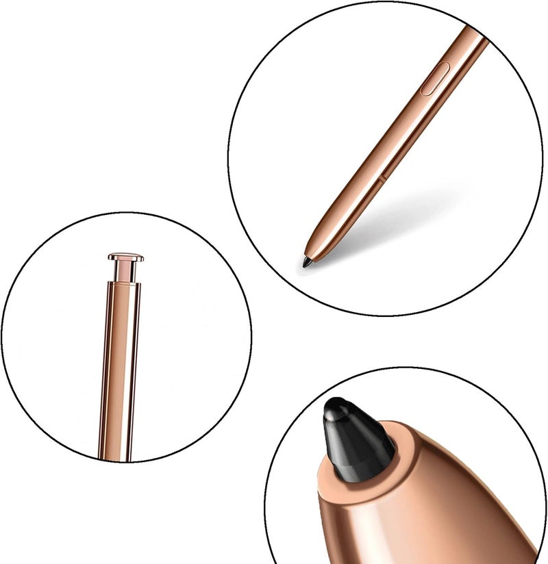 PCTC Note 20 Pen (withBluetooth) Replacement for Samsung Galaxy Note 20 Note 20 Ultra 5G Stylus Pen Note 20 Ultra S Pen (Mystic Bronze) - Image 4