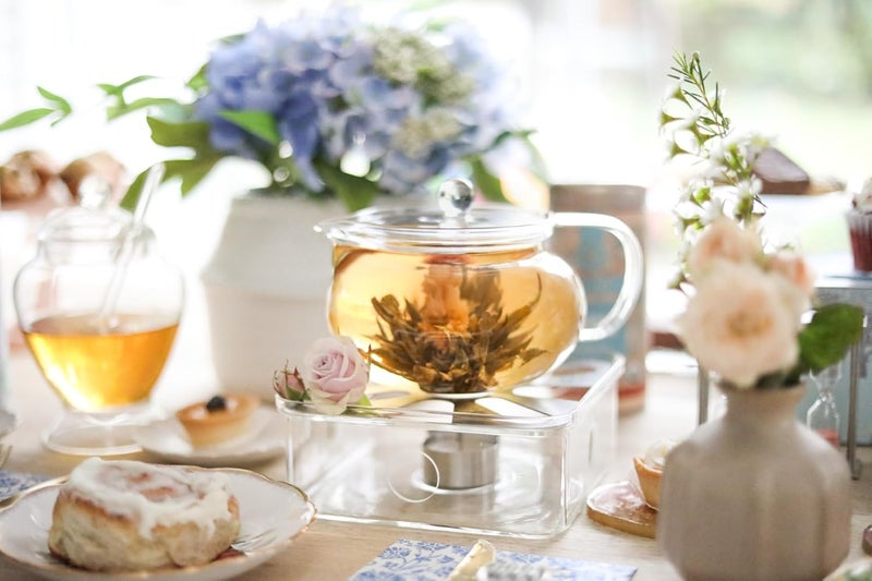 Teabloom Kyoto 2-in-1 Tea Kettle and Tea Maker – Glass Teapot with Removable Loose Tea Infuser – Tea Connoisseur's Choice - Image 2