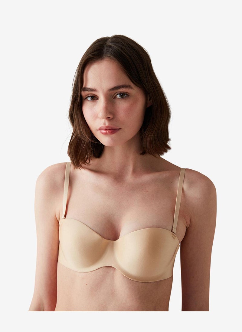 Penti Women Cocktail Skin Strapless Wired Padded Bra - Image 2