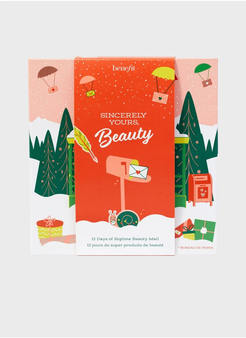 Benefit Cosmetics Sincerely Yours, Benefit beauty advent calendar set