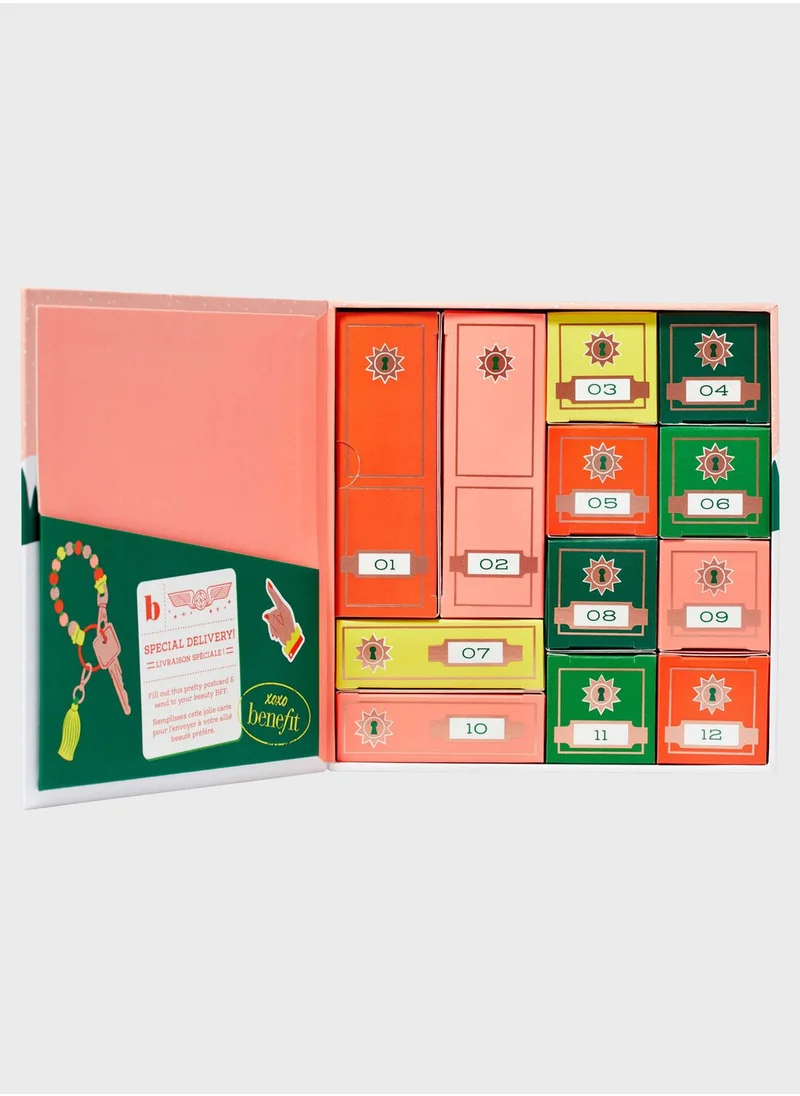 Benefit Cosmetics Sincerely Yours, Benefit beauty advent calendar set
