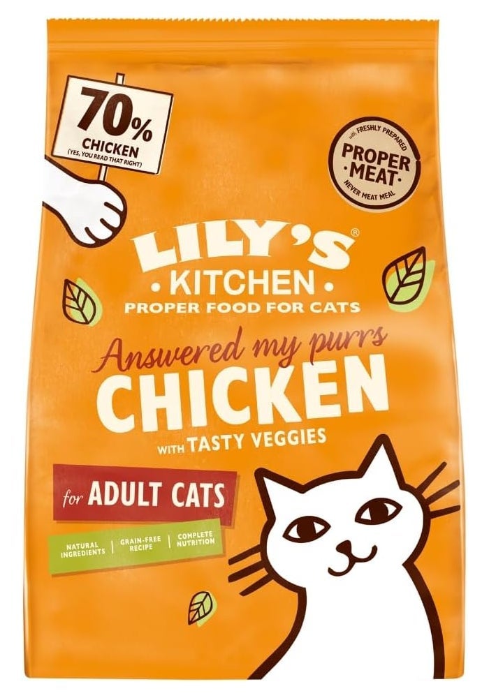 Lily's Kitchen Chicken Casserole Dry Food for Cats - 800G - Image 1