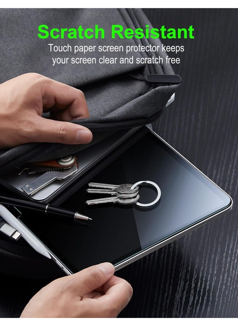 ماركة غير محددة واقي شاشة من الزجاج المقوى لجهاز iPad Air 11 بوصة 2024 اللوحي، واقي شاشة بصلابة 9H، واقي شاشة بدون فقاعات شفاف  - Image 3