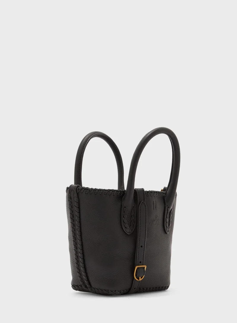 POLO RALPH LAUREN Top Handle Mini Tote