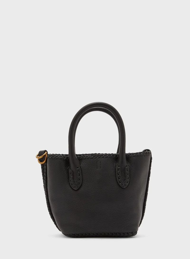 POLO RALPH LAUREN Top Handle Mini Tote