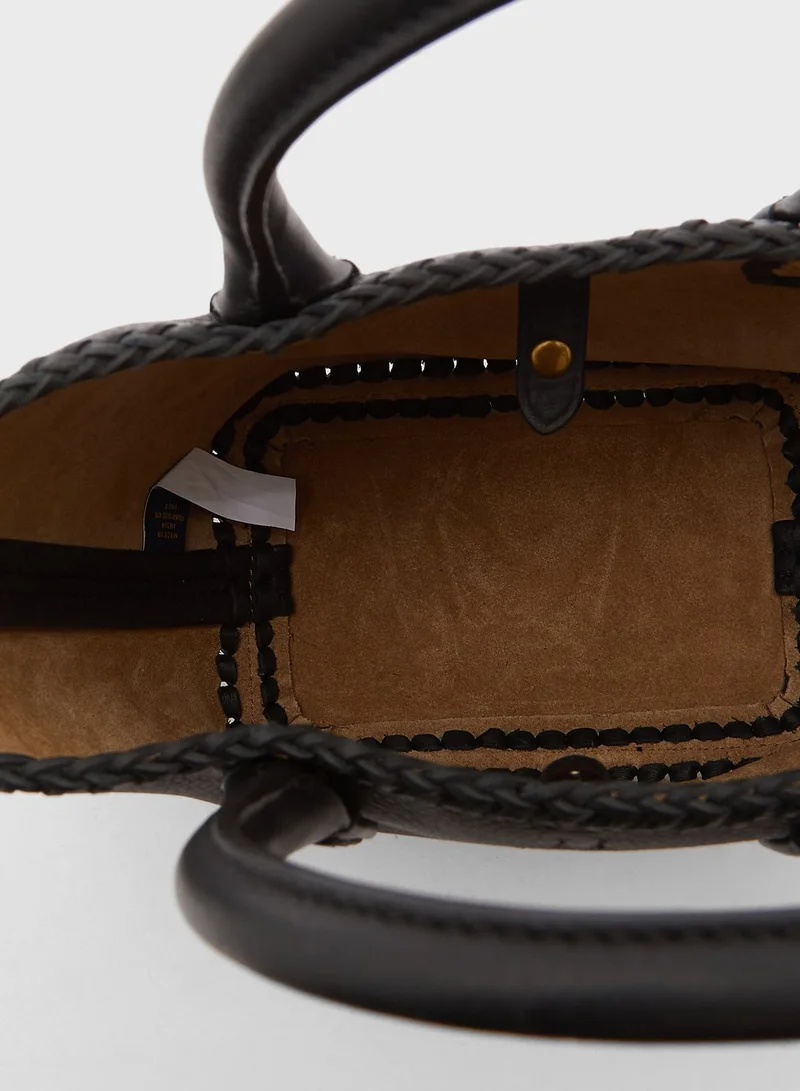 POLO RALPH LAUREN Top Handle Mini Tote