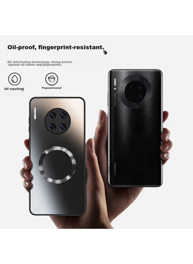Neyaa Nai Xiao Ya Case For Huawei Mate 30, Mate 30 Protective Cover, Magnetic Charging, Ultra-thin Frosted Full Protection, Shockproof, For Men And Women, Graphite Black - Image 4