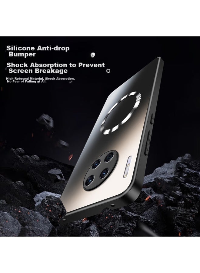 Neyaa Nai Xiao Ya Case For Huawei Mate 30, Mate 30 Protective Cover, Magnetic Charging, Ultra-thin Frosted Full Protection, Shockproof, For Men And Women, Graphite Black - Image 2