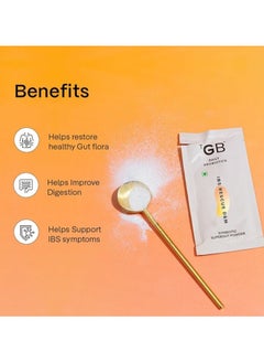 The Good Bug IBS Rescue Super Gut Powder For Constipation Relief And Irritable Bowel Syndrome Pre And Probiotic Supplement For Men And Women 5 Billion CFU Of Clinically Proven Strains 15 Days Pack  - Image 2