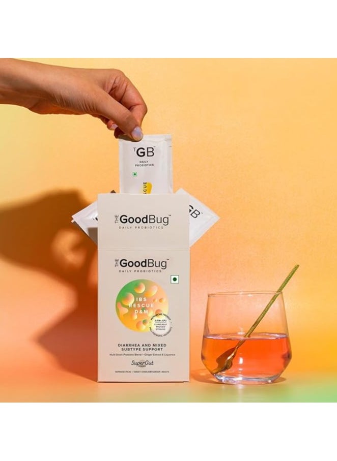 علة جيدة مسحوق Good Bug IBS Rescue SuperGut لتخفيف الإمساك ومتلازمة القولون العصبي | مكمل ما قبل البروبيوتيك للرجال والنساء | 5 مليار وحدة تشكيل مستعمرة من السلالات المثبتة سريريًا | باقة 15 يومًا  - Image 3