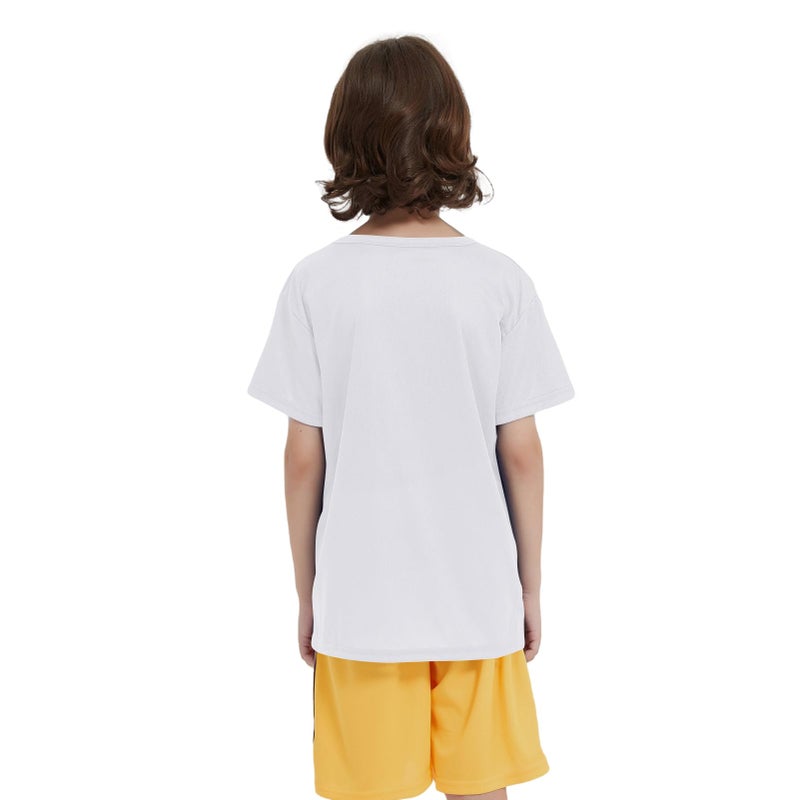 Phedrew 6 Pack Boys Youth Kids Mesh Athletic Quick Dry T Shirts Short Sleeve Moisture Wicking Tee Shirts Active Tops (Age 4-18) - Image 5