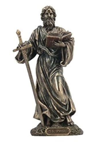 VERONESE Design St. Paul -The Apostle of The Gentiles Statue Sculpture Figure - 8" Tall - Image 4