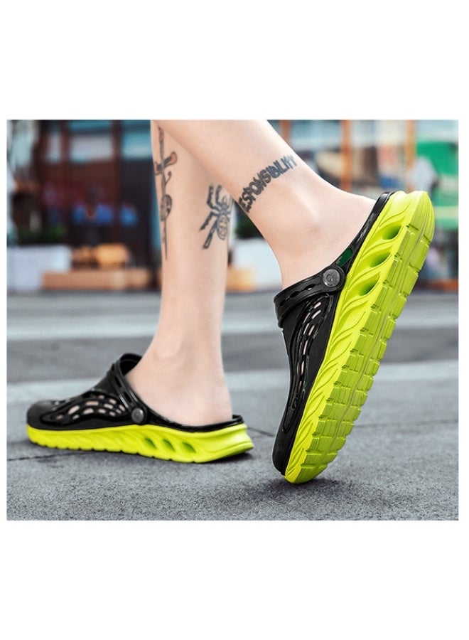 NIBEMINENT Fashionable Outer Wear Versatile Casual Men's Sandals Summer Thick Bottom Anti-Slip Slip-On  Sandals  - Image 3